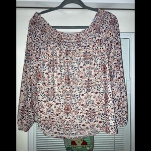 Long sleeve blouse